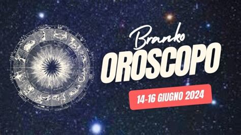 Oroscopo Branko sabato 15 e domenica 16 aprile 2024: le …