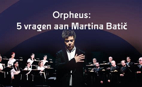 Orpheus in 5 vragen aan Martina Batič – Nederlands Kamerkoor