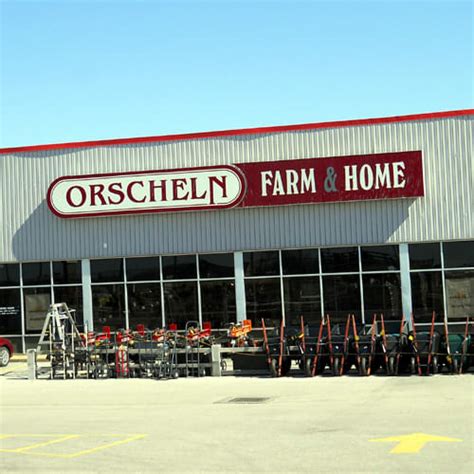 Orscheln Farm & Home product offering includes lawn and garden, 