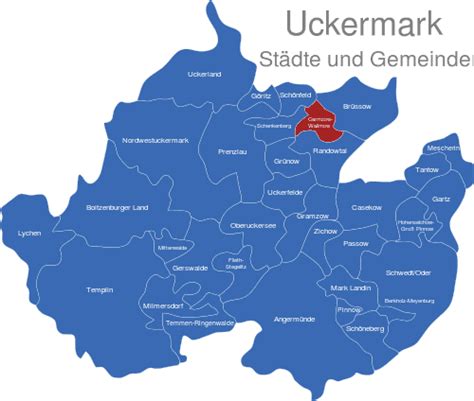 Orten-mobile: in Landkreis Uckermark markt.de