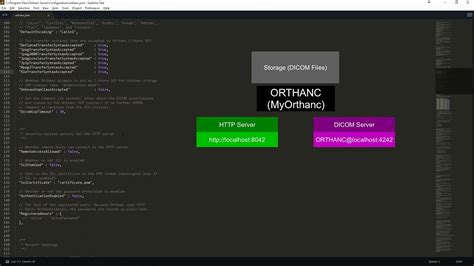 Orthanc configuration & interface DICOM 5 - YouTube