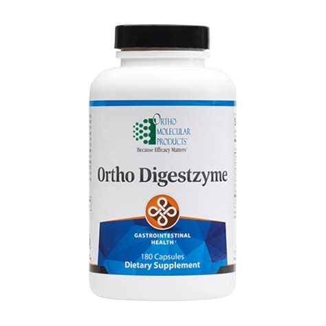 Ortho Digestzyme Ortho Molecular Products Pancreatin, 180 …