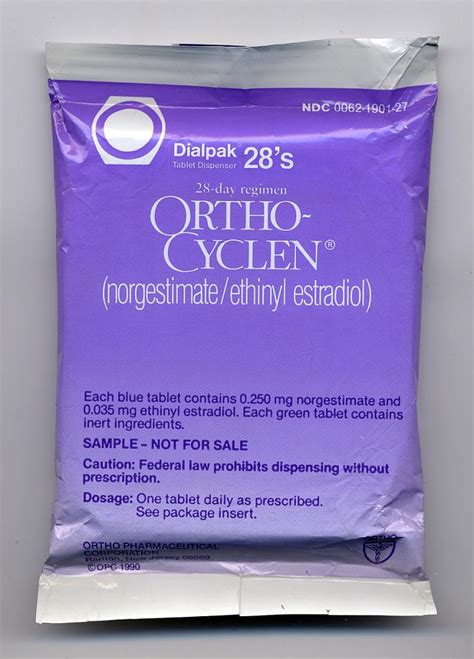 Ortho cyclen. Uses of Ortho-Cyclen: It is used to prevent pregnancy. It is used to treat pimples (acne). It may be given to you for other reasons. Talk with the doctor. What do I need to tell my doctor BEFORE I take Ortho-Cyclen? If you have an allergy to ethinyl estradiol, norgestimate, or any other part of Ortho-Cyclen (28) (ethinyl estradiol and ... 