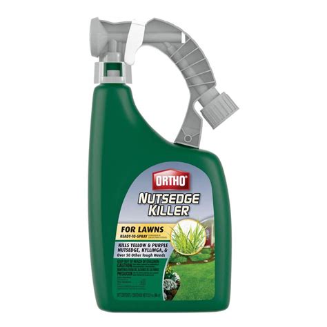 Ortho nutsedge killer. This item: Ortho Max Nutsedge Killer Rtu, 24 fl.oz. (2 Pack) $2243. +. Sedgehammer Plus Turf Herbicide 13.5 Grams Nutsedge Control. $1299 ($25.98/Ounce) +. Chapin 20000 Made in USA 1 -Gallon Lawn and Garden Pump Pressured Sprayer, for Spraying Plants, Garden Watering, Weeds and Pests, Polypropylene, Translucent … 