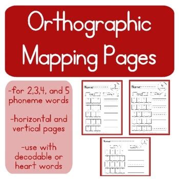 Orthographic Mapping Pages