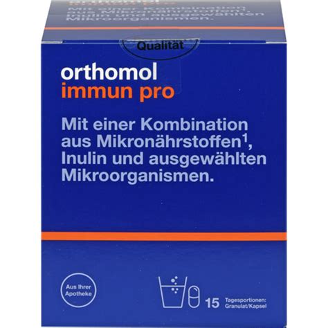 Orthomol Immun pro Granulat/ Kapseln - 15 St. - DocMorris