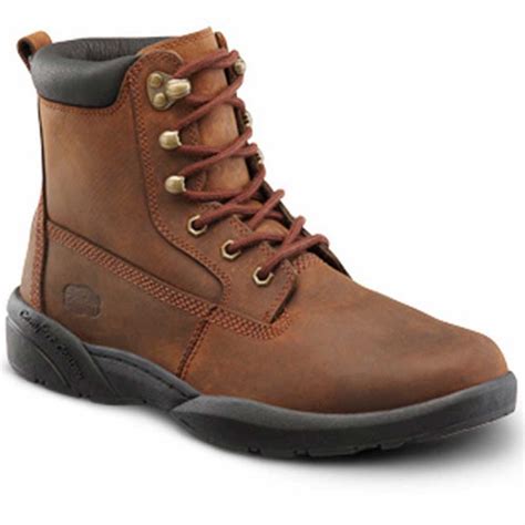 Orthopedic work boots. This includes falling objects, slips and falls, and cuts from machinery. Steel toe shoes for men and women are usually recommended for people who work in heavy ... 