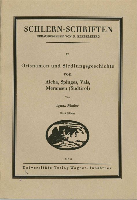 Ortsnamen und siedlungsgeschichte von aicha, spinges, vals, meransen (südtirol). - Chapter 15 study guide properties of sound answers.