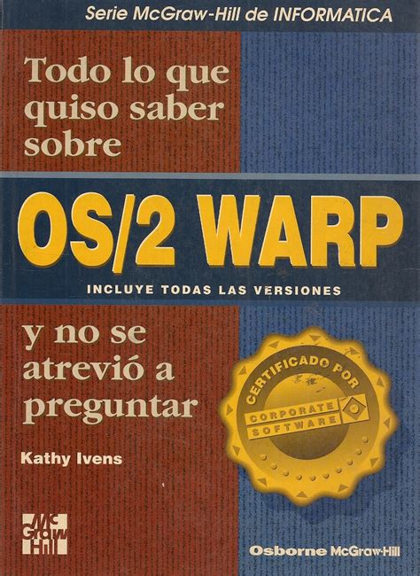 Os/2 warp todo lo que quiso saber. - Instructor solution manual mathematical statistics with applications.