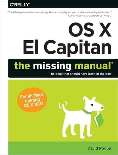 Os x el capitan the missing manual. - Manual de servicio de yamaha yb100.