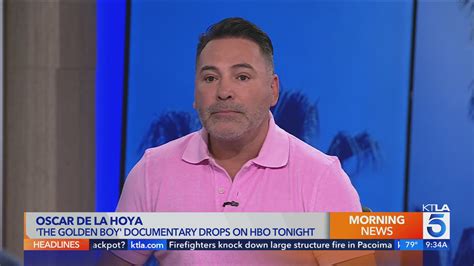 Oscar De La Hoya reveals the emotional journey of filming his documentary