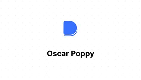 Oscar Poppy Messenger Detroit