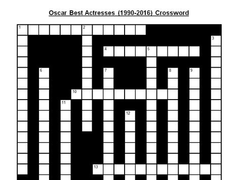Oscar winner accidental tourist crossword. Here is the solution for the "The Accidental Tourist" Oscar winner clue featured in LA Times Daily puzzle on June 11, 2016. We have found 40 possible answers … 