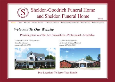 Osceola mo funeral home.  churches dot com Read Sheldon-Goodrich Funeral...