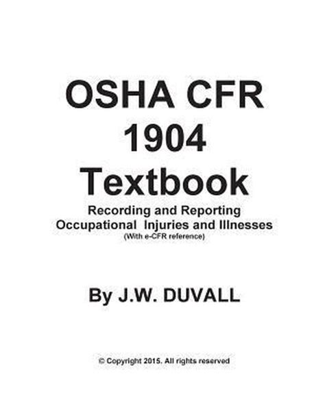 Osha cfr 1904 textbook recording and reporting occupational injuries and. - A beginners guide to dslr astrophotography ebook download.
