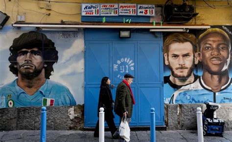 Osimhen and Kvara earn their mural spots alongside Maradona