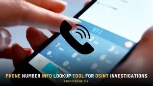Osint phone number location.  Aug 22, 2025 · PhoneNumber-OSINT is a lightweight,...