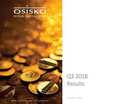 Osisko Gold: Q3 Earnings Snapshot