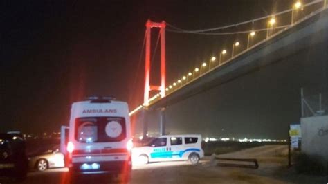 Osmangazi köprüsü polis intiharı