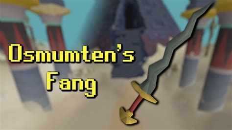 Osmutens fang osrs. The attack speed of a monster determines the rate of attack of a monster in certain situations. This is a factor which balances the attacking power of a monster. The speeds of monsters are represented by a bar on which there are several possible values ranging from 1 (fastest) to 15 (slowest), with each value added having an extra tick before ... 