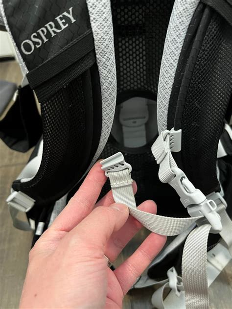 Osprey poco chest strap replacement.  Start by adding a little weight to your pack...