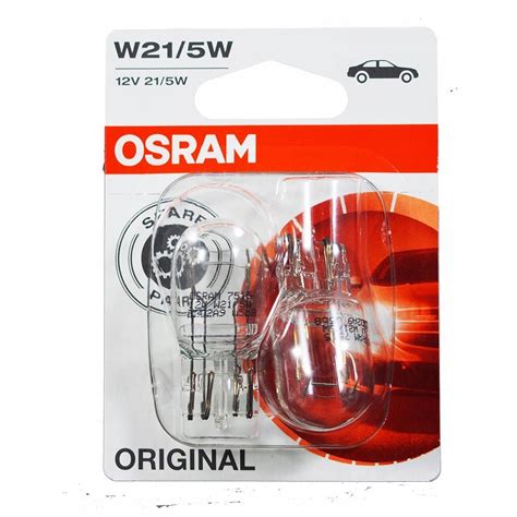 Osram W3x16q 12V 21/5W W21/5W 7515-02B