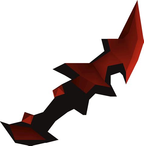 Abyssal dagger (p+) Something sharp and very poisonous from the body of a defeated Abyssal Sire.. 