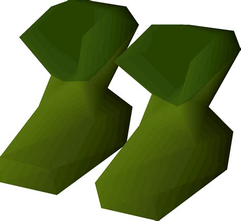 Osrs boot slot. Gives a 1/2,000 chance to obtain a ports resource crate when defeating an opponent. Degrades to broken after 72,000 charges. Base repair cost: 300,000 coins. ^ Drops as 6,000,000 coins in an unsafe Wilderness death. The following table provides a comparison of high-level (70+) ranged boots used for combat purposes. 