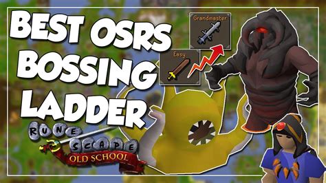 Osrs bossing ladder. OSRS Tools. Best in Slot Gear. Quickly and easily figure out your best in slot items for any attack or defence style in Old School Runescape. Try It Now. Boss Gear. Detailed information, tactics and setups for all Old School Runescape bosses, from the King Black Dragon to Zulrah. 