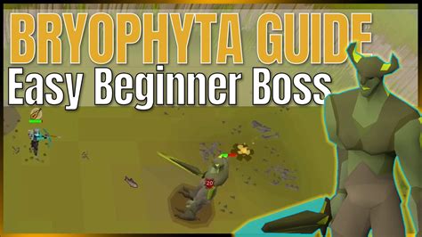 Osrs bryophyta guide. Main article: Free-to-play Smithing training. This is a difficult skill to train, especially for ultimate ironmen. However, in order to have best in slot gear, 89 Smithing is required, with a +1 boost from a Dwarven stout, to smith a rune scimitar . The Edgeville furnace is the closest free-to-play furnace to a bank. 