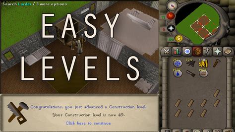 Osrs construction milestones. This Old School Runescape house setup guide includes the things you should unlock, how to train to level 84/86 Construction, the material, and room placement. There is also a calculator which tracks the cost of the methods. Content for this article was inspired by Theoatrix OSRS's video. 