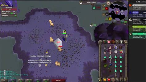 Osrs dust devil slayer. So got all requirements, bought ahrims, wiz boots, seers ring (i), slayer helm (i), book of darkness, occult neck, barrows gloves (the mid tier setup I guess). Also got the knives, gather them up, then ice burst down, repeat. After 500 death runes, I'd only gotten 16k exp total (approx.), and according to RuneLite; 10k exp/hr. 
