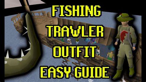 Osrs fishing trawler guide. Requirements: Level 15 fishing is required to receive anglers pieces. There are 4 collection log slots in the Fishing Trawler tab. In order to obtain these slots, you complete rounds of fishing trawler and gain 50 contribution points during the five minute trip. The chance to obtain a piece does not increase if you have higher contribution. 