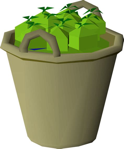 1 coin Exchange price 2 coins ( info) Weight Unknown Drop Rate Unknown Drops From Unknown Examine An empty fruit basket. Loading... A basket can be used to carry up to five pieces of fruit. Empty baskets may either be purchased from farming shops or crafted by players with a Crafting level of 36.. 