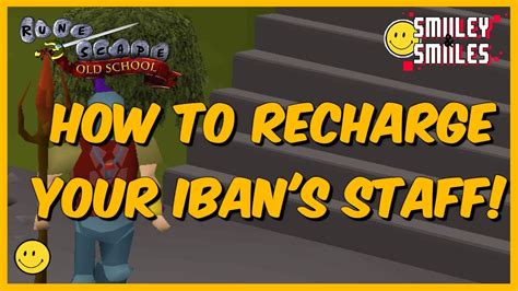 Osrs iban staff. A fast method for recharging an Iban's staff, requiring Mourning End's part 2 to access the death altar and access to Abyss. It takes 2 minutes and 30 second... 