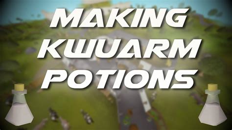 Osrs kwuarm potion. Things To Know About Osrs kwuarm potion. 