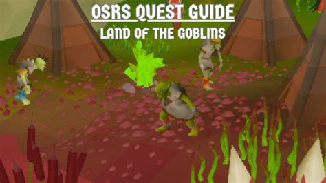 Osrs land of goblins. Exit, take off your Goblin Mail and use the Black ink with it to dye it black. Go to the North-Eastern room and again speak with the guard to enter. Head to the back of the room and speak with Zanik. Her Teleport Sphere was taken from her and stored in the near-by crate. Search this crate and give the sphere to Zanik. 