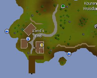 Osrs lands end. Trivia. His dialogue references the fact that during the creation of Land's End, Mod West accidentally deleted the area by saving Rimmington over it and lost 4 hours of work. [1] Hugor is also a reference to Tyrion Lannister of George R.R Martin's A Song of Ice and Fire. In the fifth book A Dance with Dragons, Tyrion goes by the name of Hugor ... 