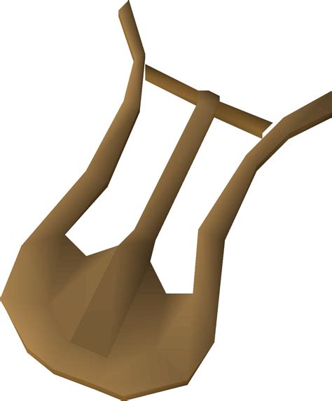 An unstrung lyre can be made by cutting a branch from the swaying tree east of Rellekka and then using a knife on it. The unstrung lyre can be strung using a ball of golden wool …. 