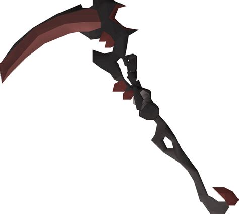 Items that are reclaimable on death. Tradeable items. Equipment. Tier 1 equipment. Two-handed slot items. Melee weapons. Integer equipment bonus. Items dropped by monster. Gift wrap scythe is a melee weapon that was first made obtainable from the Santa's Grotto Treasure Hunter promotion from 25 December 2021 to 31 December 2021.