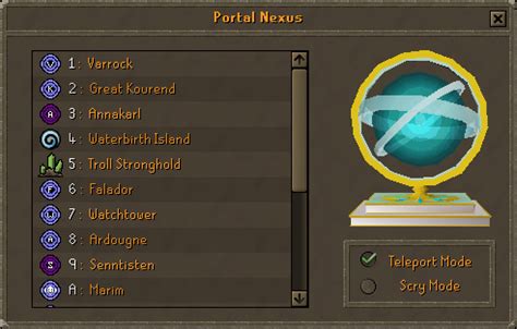 Osrs teleport nexus. Kourend. Waterbirth isle. Lunar isle. Kharyll. Ardougne. Watchtower. Kourend is my #1 because slayer in catacombs. The teleport costs 2 laws and 2 souls without portal, and sometimes I want to go there off normal book. And on ironman it saves me the trouble of collecting lizard fangs for xerics (and grinding 100% favor in all houses). 