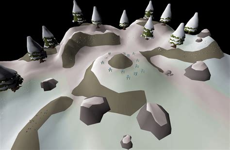Osrs trollweiss mountain. Big Wolf, a level 73 wolf that leads packs of other wolves at the zenith of White Wolf Mountain. Desert Wolf, a wolf in the Kharidian Desert. Dire wolf, a wolf found in Tirannwn. Ice wolf, a wolf found on the Ice Path during Desert Treasure I, the top of Trollweiss Mountain, and near the entrance of God Wars Dungeon. 