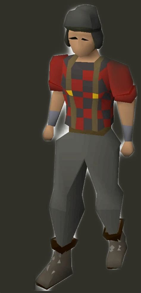A player wearing the Lumberjack outfit. The lumberjack out