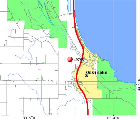 Ossineke, Michigan ZIP Code - United States