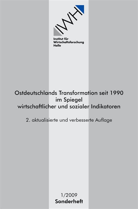 Ostdeutschlands transformation seit 1990 im spiegel wirtschaftlicher und sozialer indikatoren. - Condicionantes da modernização do pequeno agricultor.