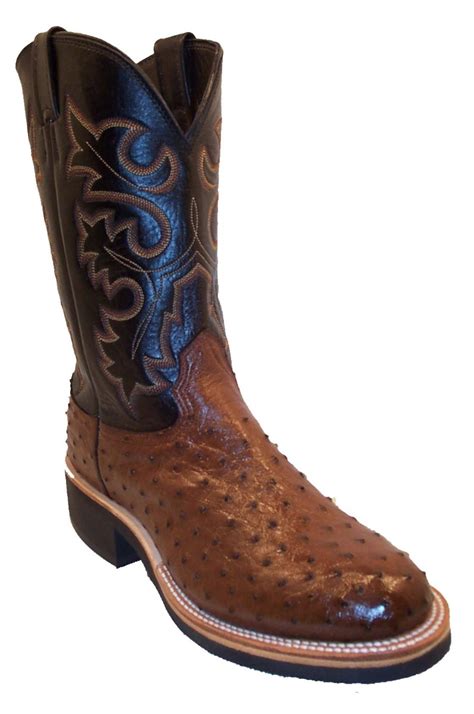 Ostrich Roper Boots 528 - Cowtown Boots