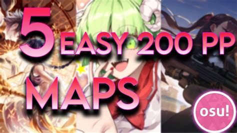 Osu easy insane maps.  are there other maps like that around the same diff...