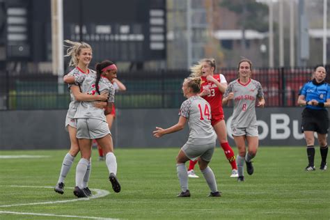Page for Ohio State Women's soccer program, including standings, roster and stats ... Ohio State (Women's) OVERALL: 8-5-2. CONF: 4-3-1. ... Roster. NAME POS CLASS .... 