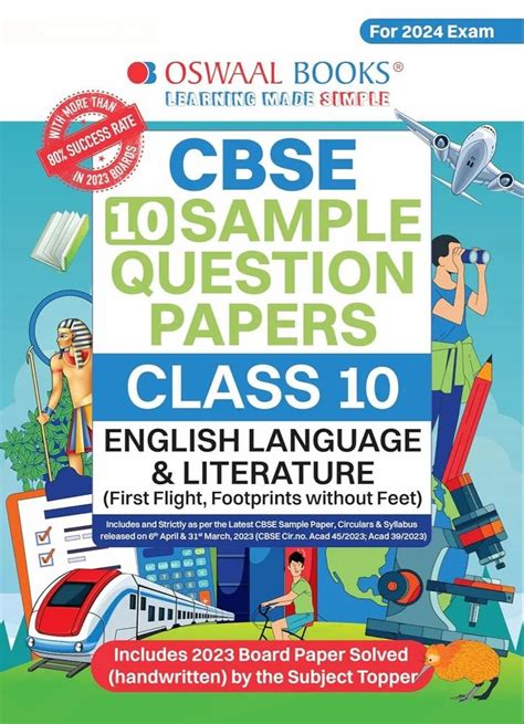 Oswaal CBSE Class 10 English Language & Literature Question …