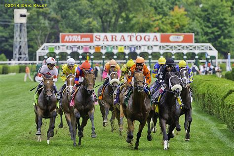 Saratoga Race Course is a horse-racing track in Saratoga Springs, New York, United States. It opened on August 3, 1863, and is the oldest organized sporting venue of any kind in the United States. It is typically open for racing from late July through early September. Saratoga Race Course Information Thoroughbred Racing.. 